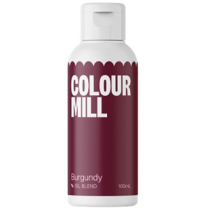 Super Size Colour Mill Oil Based Colouring 100ml - Burgundy