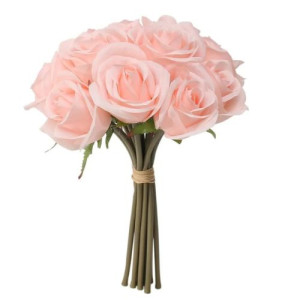 Blenheim Bridal Bouquet Pink x 12 Roses