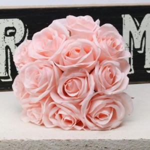 Blenheim Bridal Bouquet Pink x 12 Roses