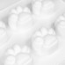 Choctastique Paw Print Chocolate Mould - 8 Cavity