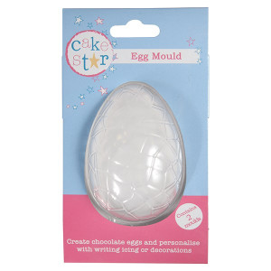 Small Cake Star Egg Mould Pk/2