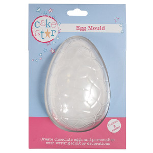 Large Cake Star Egg Mould Pk/2