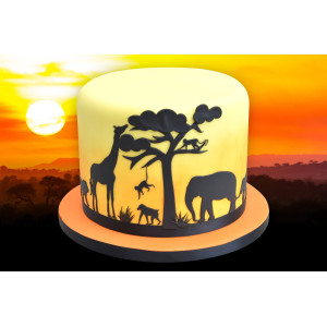 Patchwork Cutters Safari Silhouette Set