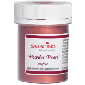 Saracino Powder Pearl Food Colour - Ruby