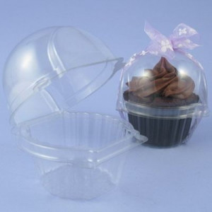 Clear Cupcake Pods Pk/25 