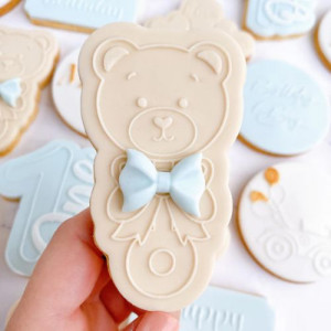 Oh My Cookie -  Rattle Teddy Bear Embosser & Cutter
