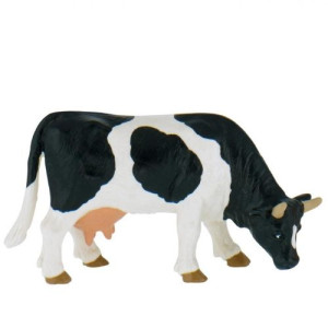Bullyland Figurine Black & White Cow 