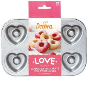 Decora Non-Stick Love Heart Cake Tin