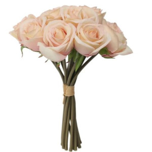 Blenheim Bridal Bouquet Vintage Pink x 12 Roses