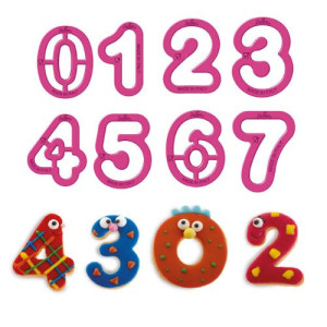 Decora Numbers Cutters Set/9