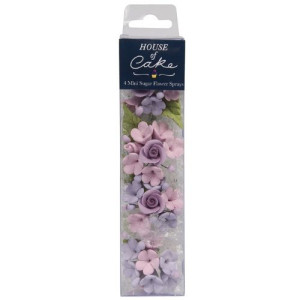  House of Cake Mini Rose Spray - Lilac Set/4