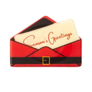 BULK Belgian Chocolate "Season's Greetings" Envelope Box/60