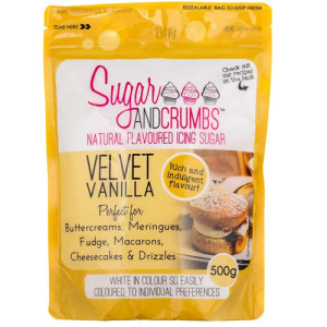 Sugar & Crumbs Velvet Vanilla Icing Sugar 500g