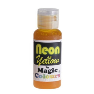Magic Colours Neon Effect Yellow Paste Colour 32g