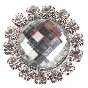 Diamante Gem Circle 20mm