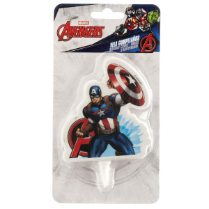 Avengers Captain America Candle