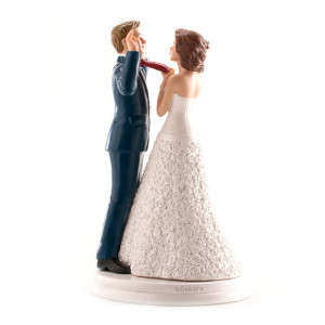 Dekora Wedding Couple Hands Up Cake Topper