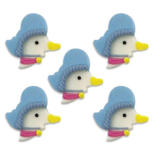 Peter Rabbit™ Jemima Puddle Duck Sugarcraft Toppers Pk/5