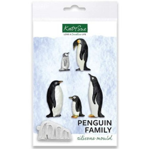 Katy Sue Penguin Family Mould