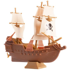 Dekora Plastic Pirate Ship