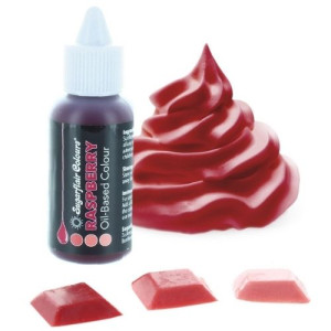Sugarflair Oil Based Colour - Raspberry 30ml
