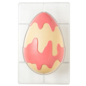 Decora Chocolate Mould - 250g Double Drip Easter Egg