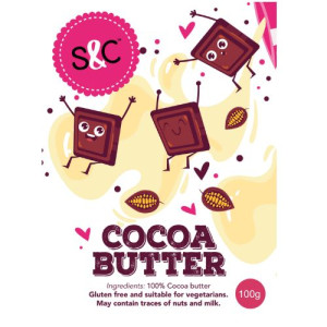 Sugar & Crumbs Cocoa Butter 100g