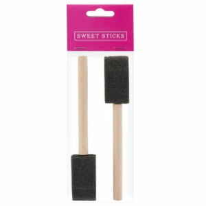 Sweet Sticks Sponge Brushes - 2 pack