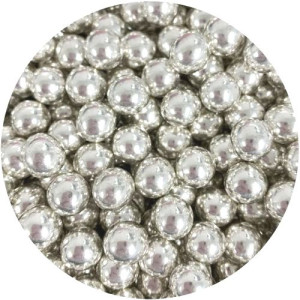 10mm Chocoballs - High Shine Metallic Silver 70g 