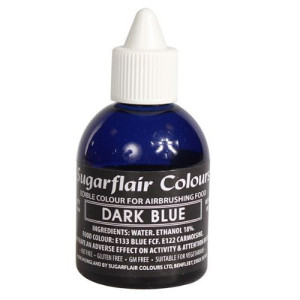 Sugarflair Airbrush Dark Blue 60ml