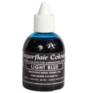 Sugarflair Airbrush Light Blue 60ml
