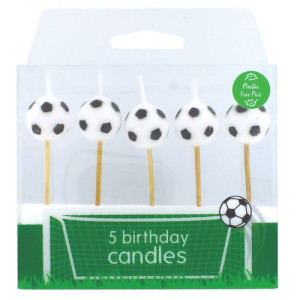 Football Candles Pk/5