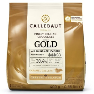 400g Callebaut Belgian Gold Chocolate 