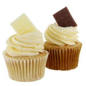 Mini Bar Shape SweetMelts® Decoration - White Chocolate Flavour BOX/128