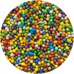 Rainbow Mix Mini Pearls 80g 