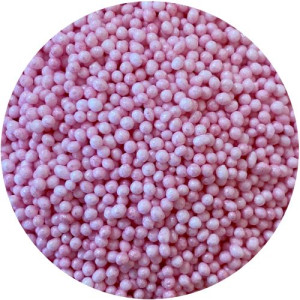 Glimmer Pink Mini Pearls 80g 