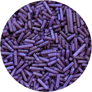 Glimmer Purple Sugar Strands 80g 