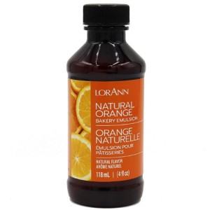 LorAnn Natural Orange Baking Emulsion 4oz (118ml)