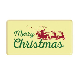 Bulk Merry Christmas Chocolate Plates Box/60