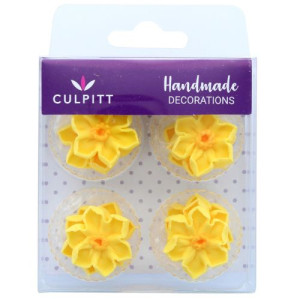 Culpitt Daffodil Sugar Pipings Pk/12