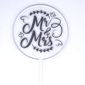 Baby Paddle - Clear Fancy Mr & Mrs