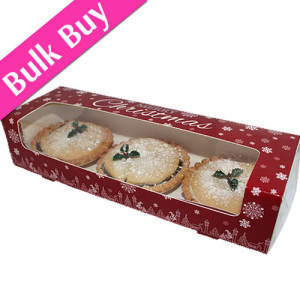 Mince Pie Christmas Snowflakes Box