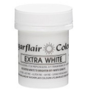 Sugarflair Extra White Paste 42g