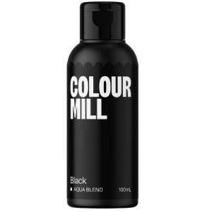 Super Size Colour Mill Aqua Blend 100ml - Black