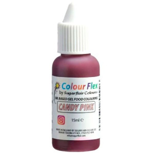 Sugarflair Colour Flex Oil Based Colour - Candy Pink 15ml