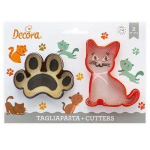 Decora Cat & Paw Cutters 