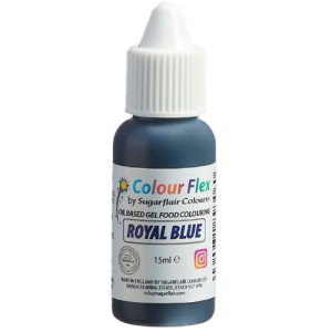 Sugarflair Colour Flex Oil Based Colour - Royal Blue 15ml