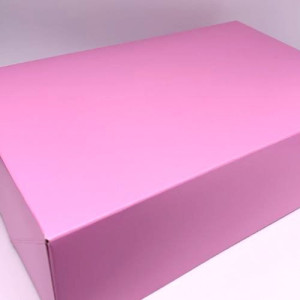 Candy Pink Cupcake Box - Holds Standard 6's or Mini 12's