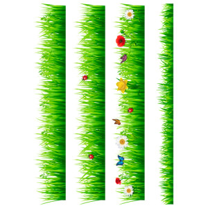 Blades of Grass Wafer Paper Sheets Pk/2