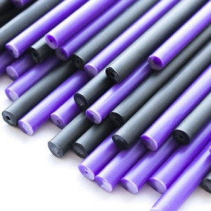6" Purple Potion Halloween Cake Pop Sticks Pk/25